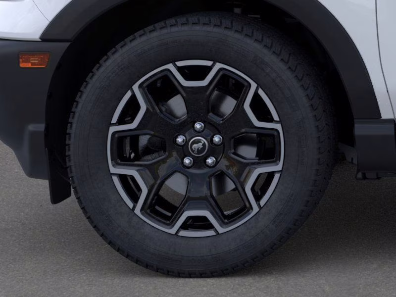 2025 Oxford White Ford Bronco Sport Outer Banks 4X4 SUV