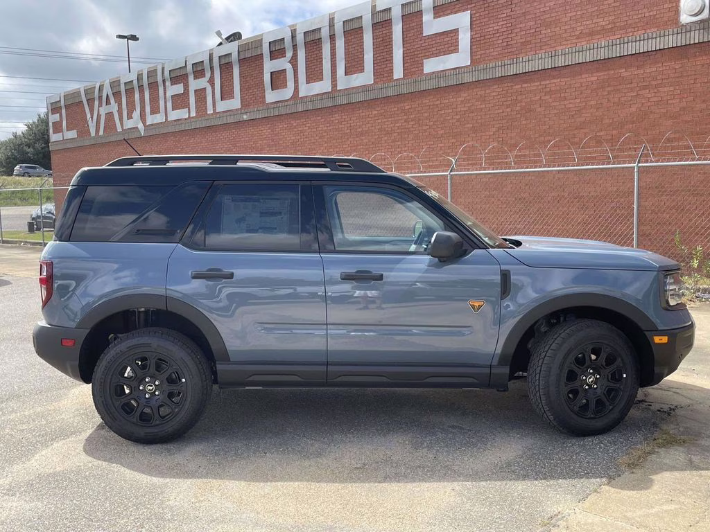 2025 Azure Gray Metallic Tri-Coat Ford Bronco Sport Badlands 4X4 SUV