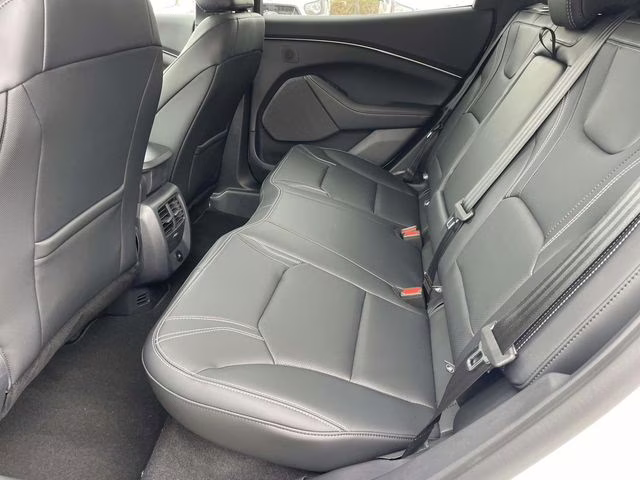 2025 White Metallic Ford Mustang Mach-E Premium RWD SUV