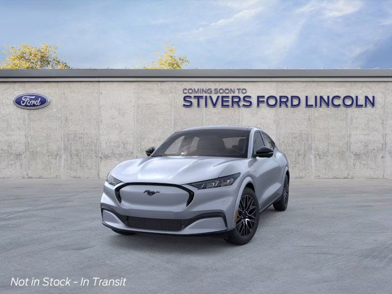 2025 Glacier Gray Metallic TriCoat Ford Mustang Mach-E Premium RWD SUV