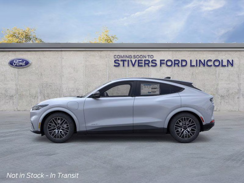 2025 Glacier Gray Metallic TriCoat Ford Mustang Mach-E Premium RWD SUV