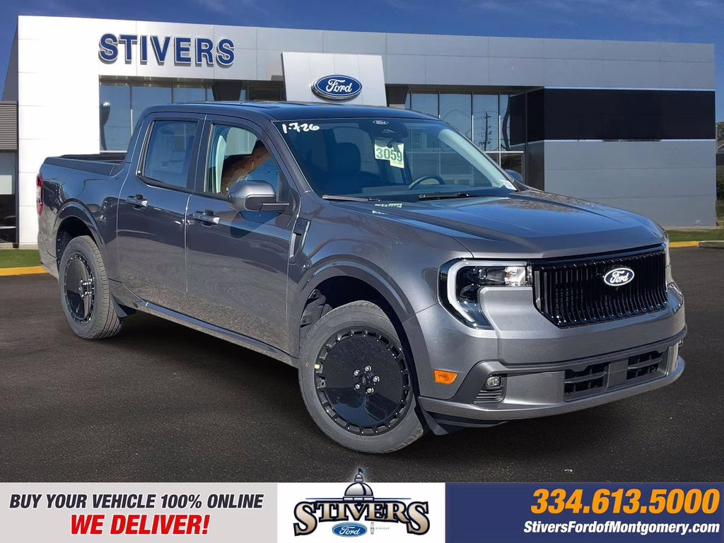 2026 Carbonized Gray Metallic Ford Maverick Lobo Standard AWD Truck