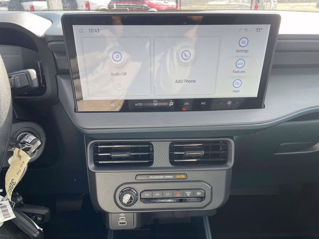 2026 Space White Metallic Ford Maverick XL FWD Truck