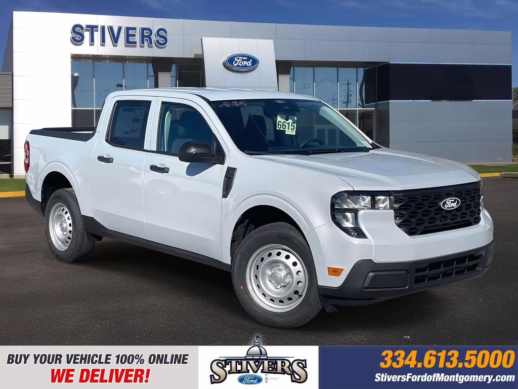 2026 Space White Metallic Ford Maverick XL AWD Truck