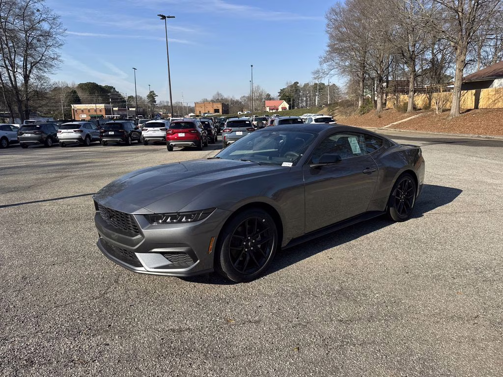 2026 Gray Metallic Ford Mustang EcoBoost RWD Coupe