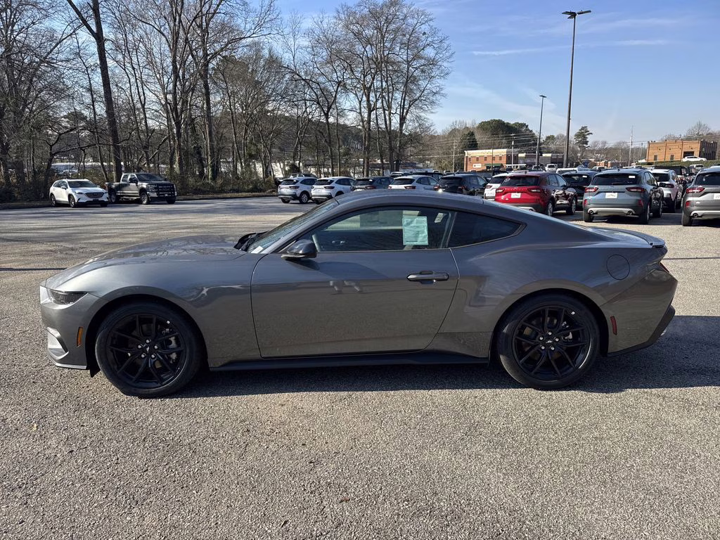 2026 Gray Metallic Ford Mustang EcoBoost RWD Coupe