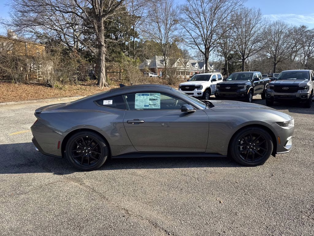 2026 Gray Metallic Ford Mustang EcoBoost RWD Coupe