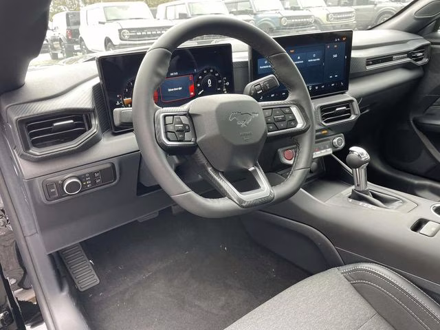 2026 Shadow Black Ford Mustang EcoBoost RWD Coupe