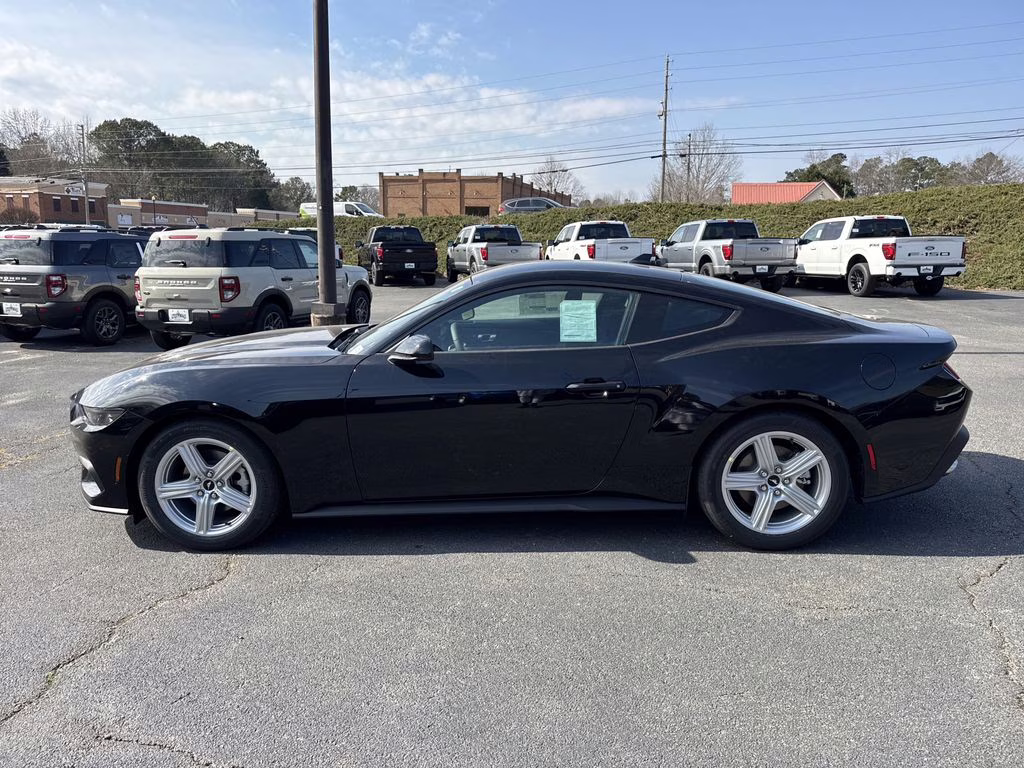 2026 Shadow Black Ford Mustang EcoBoost RWD Coupe