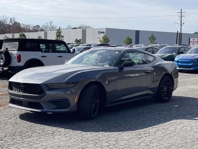 2026 Gray Metallic Ford Mustang EcoBoost RWD Coupe