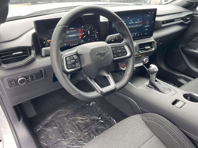 2026 Oxford White Ford Mustang EcoBoost RWD Coupe