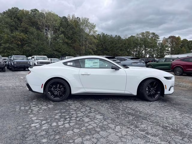 2026 Oxford White Ford Mustang EcoBoost RWD Coupe