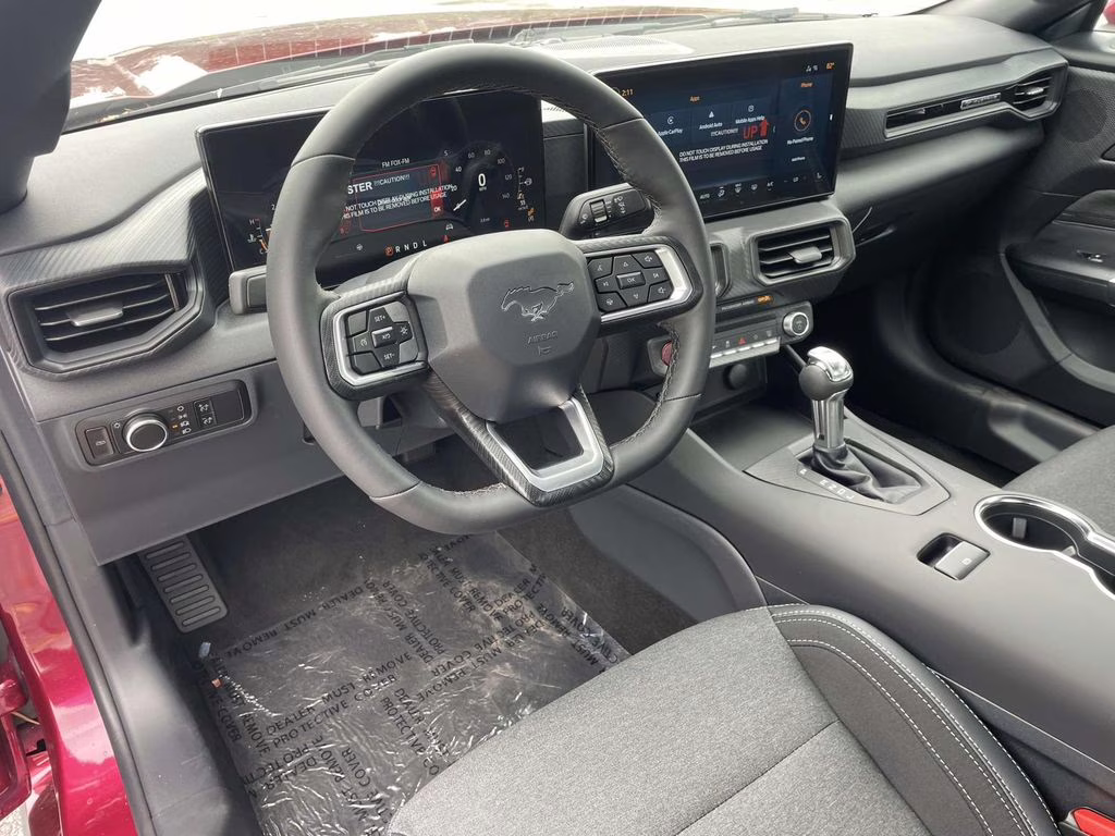 2025 Molten Magenta Metallic Tri-Coat Ford Mustang EcoBoost RWD Coupe