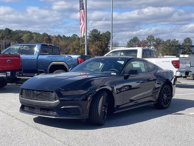 2026 Shadow Black Ford Mustang EcoBoost RWD Coupe