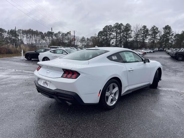 2026 Oxford White Ford Mustang EcoBoost RWD Coupe