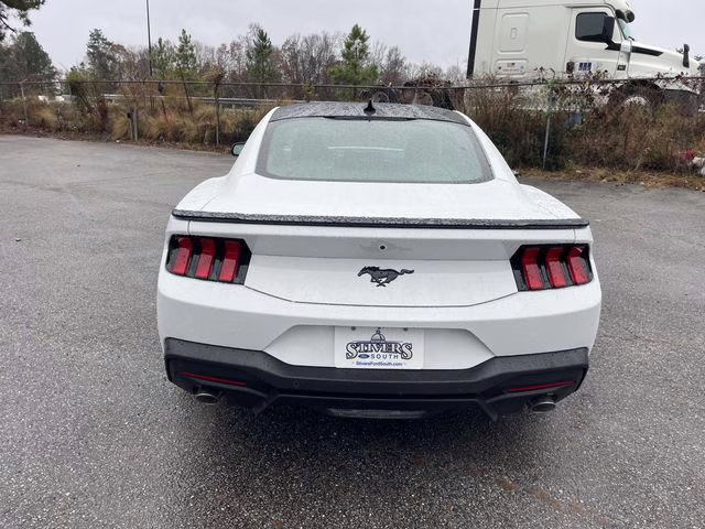 2026 Oxford White Ford Mustang EcoBoost RWD Coupe
