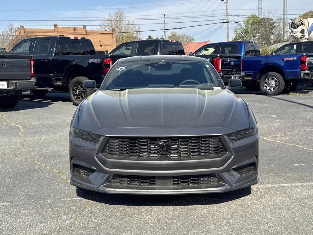 2026 Gray Metallic Ford Mustang EcoBoost RWD Coupe