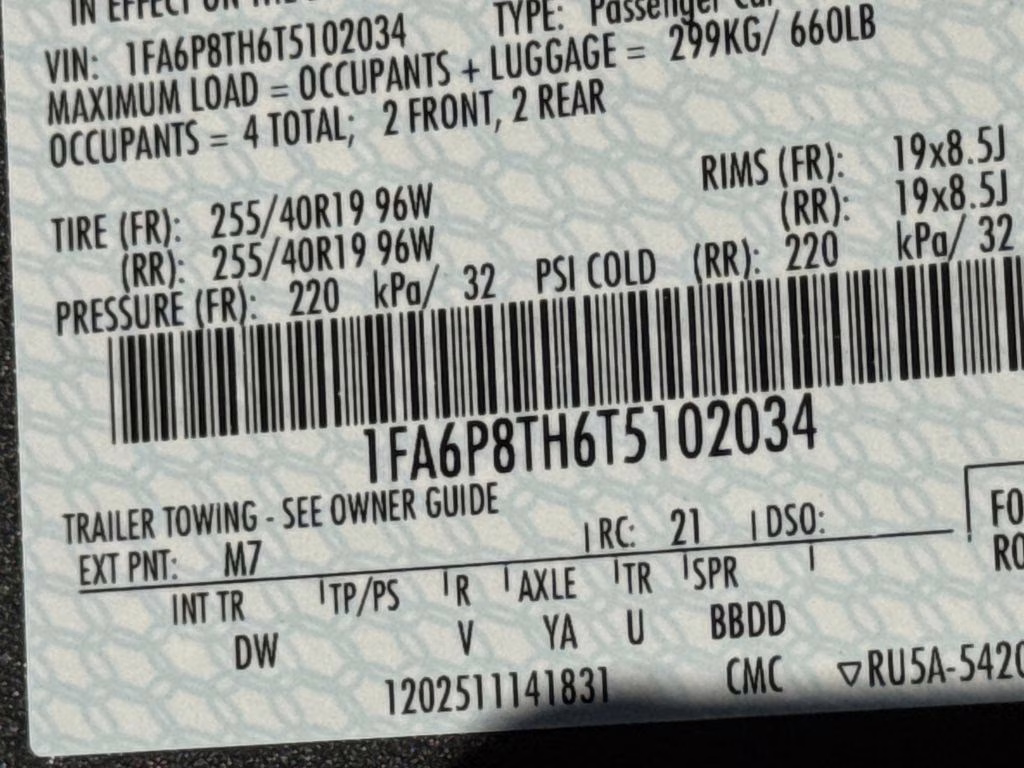 2026 Gray Metallic Ford Mustang EcoBoost RWD Coupe