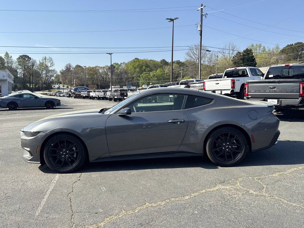 2026 Gray Metallic Ford Mustang EcoBoost RWD Coupe