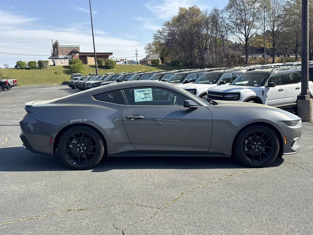 2026 Gray Metallic Ford Mustang EcoBoost RWD Coupe