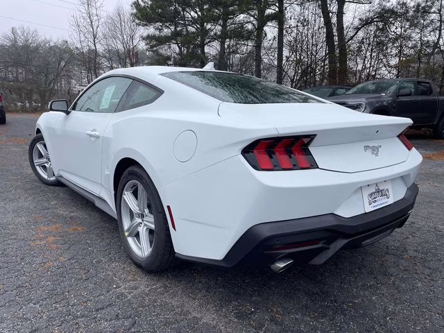 2026 Oxford White Ford Mustang EcoBoost RWD Coupe