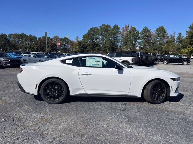 2026 Oxford White Ford Mustang EcoBoost RWD Coupe