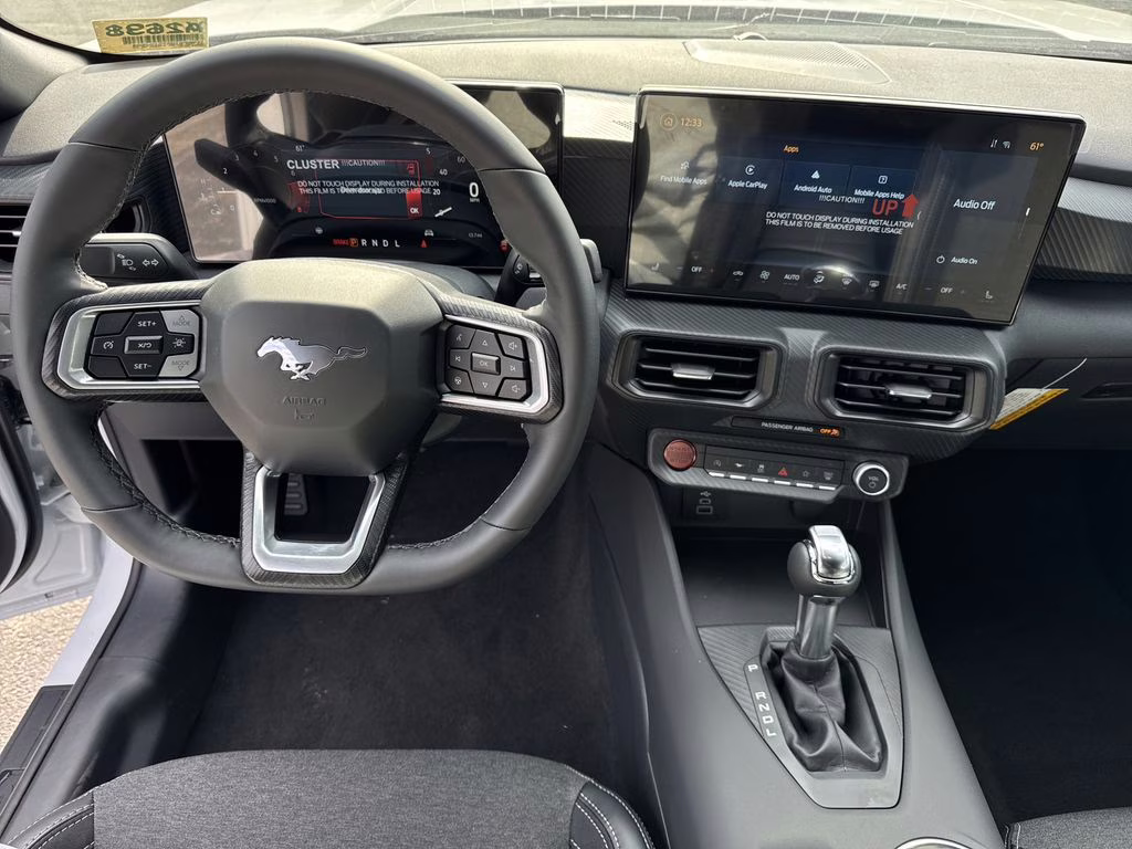 2026 Oxford White Ford Mustang EcoBoost RWD Coupe