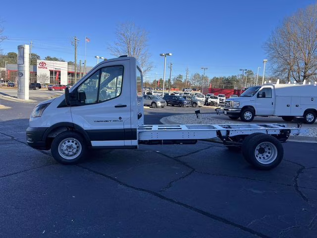 2026 Oxford White Ford Transit Cargo Van Base RWD Truck