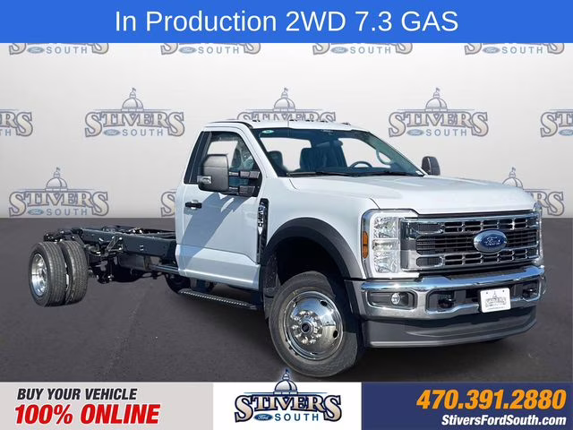 2026 Oxford White Ford Super Duty F-550 DRW XL RWD Chassis
