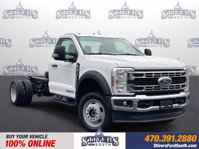 2026 Oxford White Ford Super Duty F-550 DRW XL 4X4 Chassis
