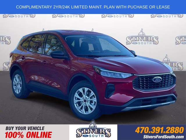 2026 Red Metallic Ford Escape Active FWD SUV