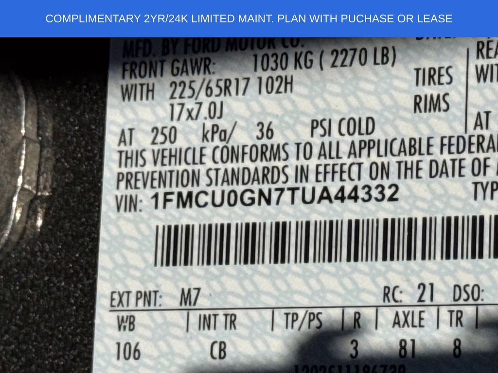 2026 Gray Metallic Ford Escape Active FWD SUV