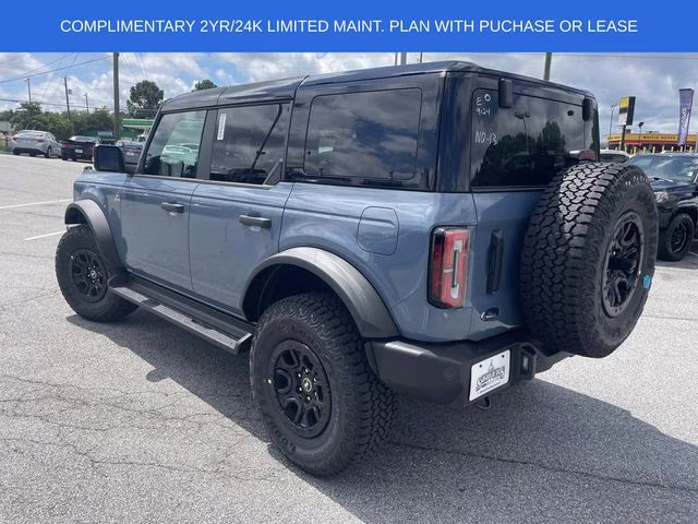 2025 Azure Gray Metallic Ford Bronco Outer Banks 4X4 SUV