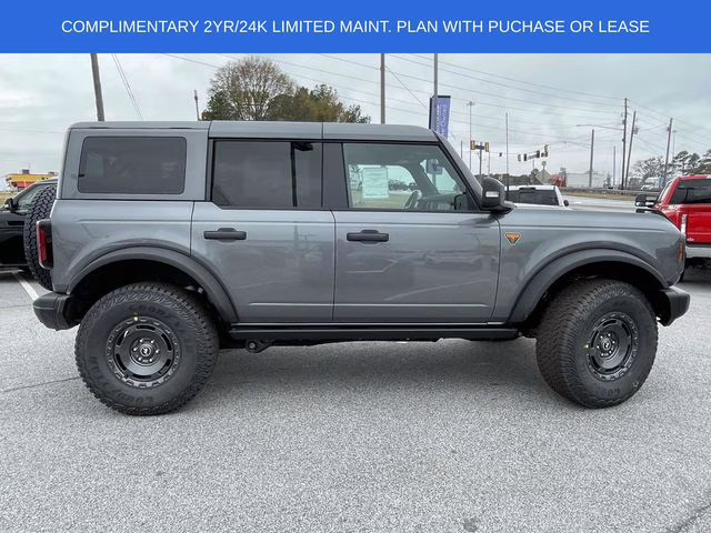 2025 Gray Metallic Ford Bronco Badlands 4X4 SUV