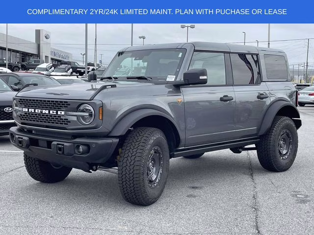 2025 Gray Metallic Ford Bronco Badlands 4X4 SUV