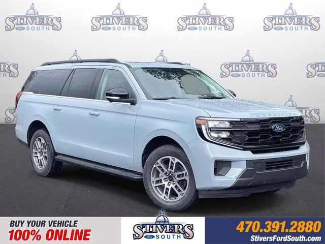 2025 Gray Metallic Ford Expedition Max Active 4X4 SUV