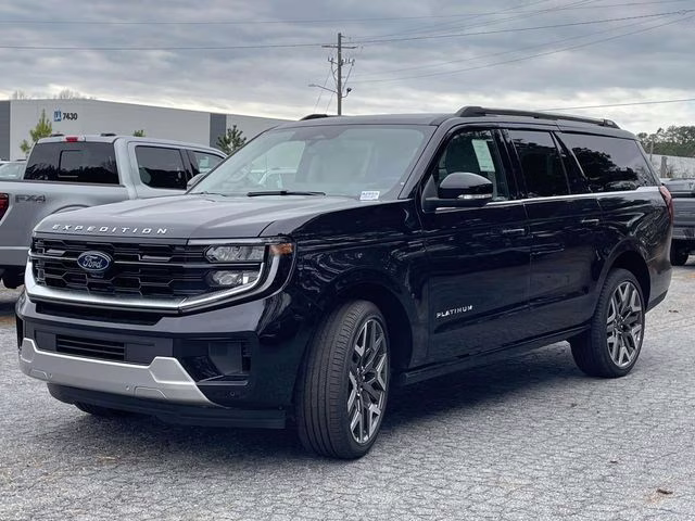 2026 Black Metallic Ford Expedition Max Platinum 4X4 SUV