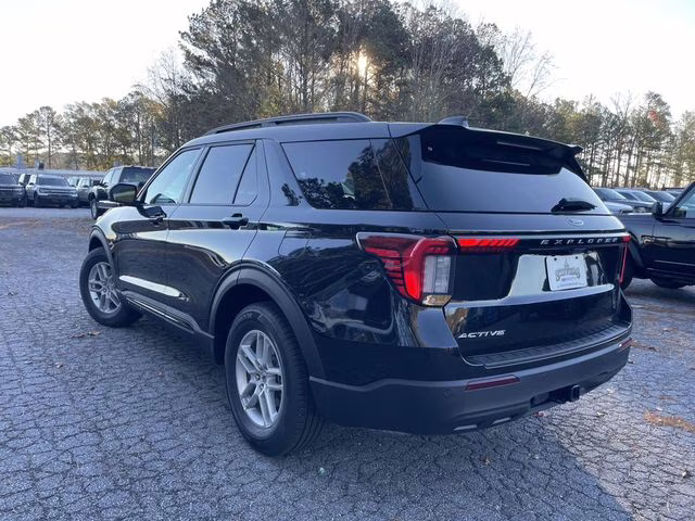 2026 Black Metallic Ford Explorer Active RWD SUV