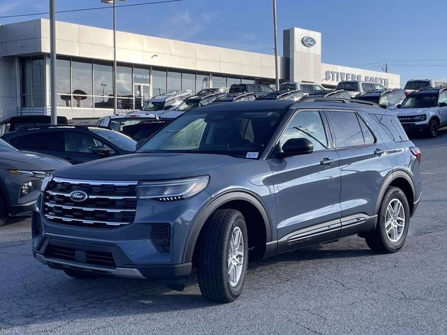 2026 Vapor Blue Ford Explorer Active RWD SUV