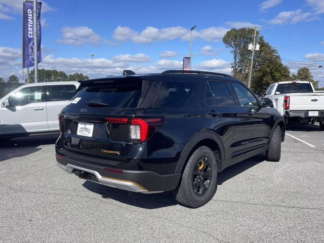 2026 Black Metallic Ford Explorer Tremor 4X4 SUV