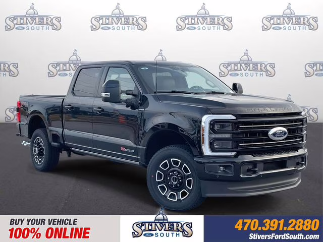 2026 Black Metallic Ford Super Duty F-250 SRW Platinum 4X4 Truck