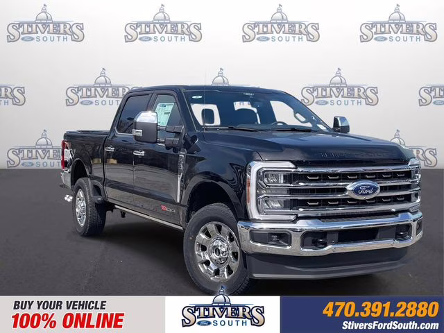 2025 Black Metallic Ford Super Duty F-250 SRW King Ranch 4X4 Truck
