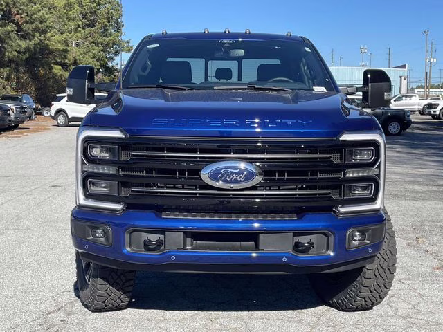 2026 Blue Metallic Ford Super Duty F-350 SRW Platinum 4X4 Truck