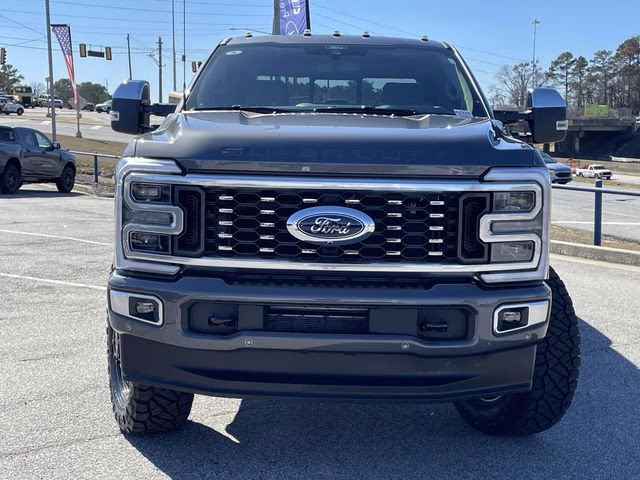 2026 Gray Metallic Ford Super Duty F-350 DRW Platinum 4X4 Truck