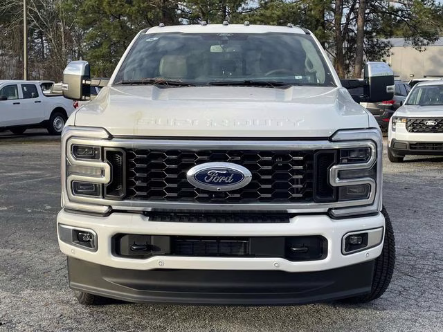 2026 White Metallic Ford Super Duty F-350 DRW Platinum 4X4 Truck