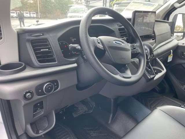 2025 Oxford White Ford Transit Cargo Van Base AWD Van