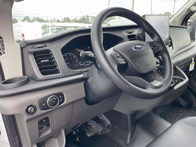 2025 Oxford White Ford Transit Cargo Van Base AWD Van