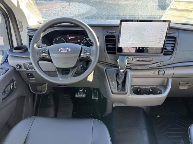 2025 Oxford White Ford Transit Cargo Van Base AWD Van