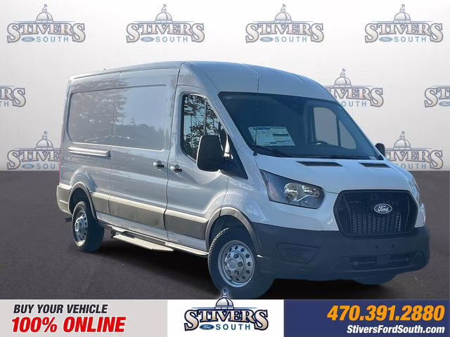 2026 Oxford White Ford Transit Cargo Van Base RWD Van