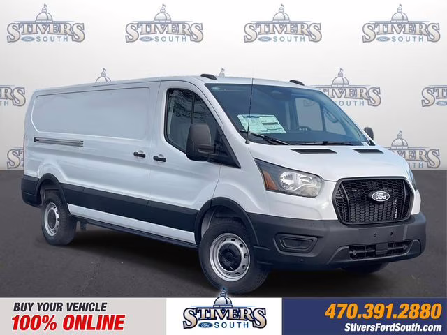 2026 Oxford White Ford Transit Cargo Van Base RWD Van